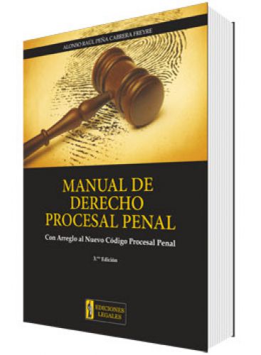 MANUAL DE DERECHO PROCESAL PENAL
